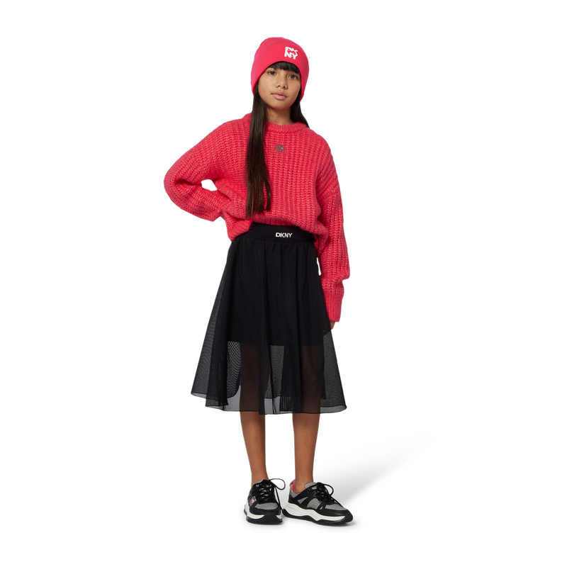 Gebreide muts DKNY 
                        GIRL