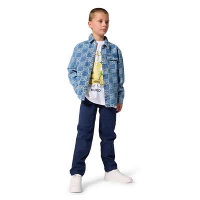 TEE-SHIRT MANCHES COURTES HUGO GARCON