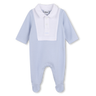 Pyjama met drukknoopsluiting, LICHT BLAUW, hi-res
