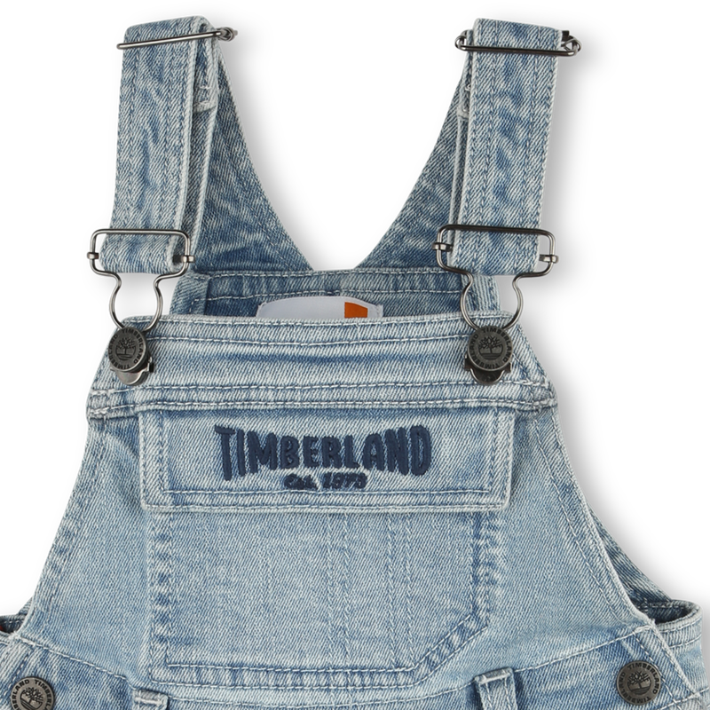 Salopette-short en jean TIMBERLAND 
                        GARCON