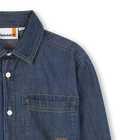 Denim overhemd met lange mouwen TIMBERLAND 
                    BOY