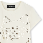 T-shirt &agrave; manches courtes KARL LAGERFELD KIDS 
                    FILLE