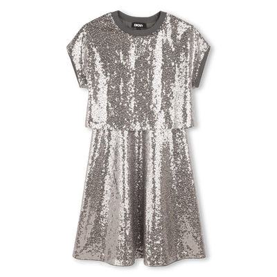 Robe effet 2 en 1 DKNY FILLE