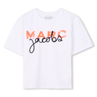 T-shirt &agrave; col rond en coton MARC JACOBS 
                    GARCON