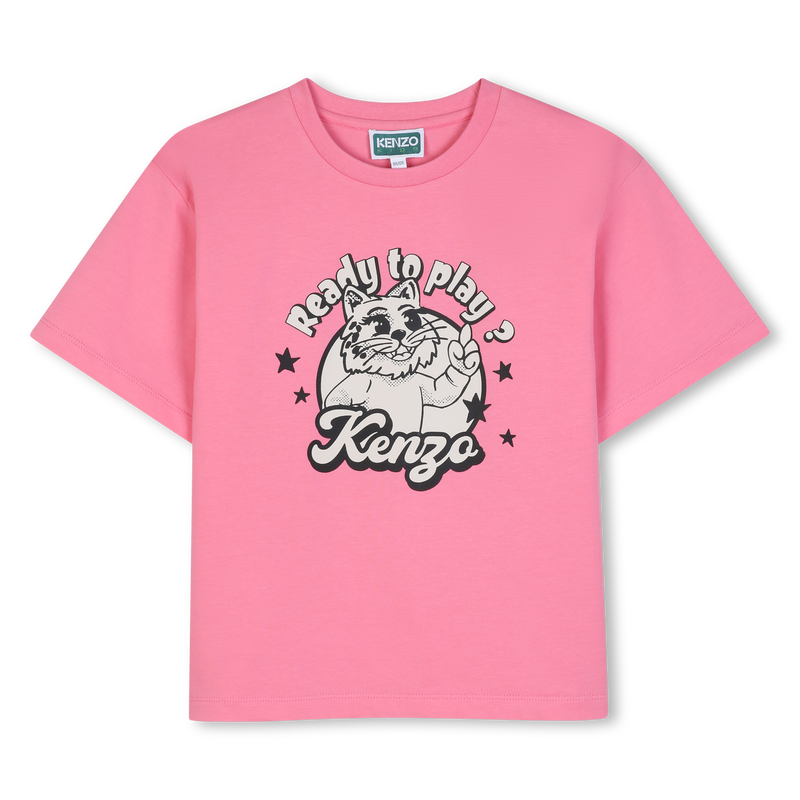 T-shirt met korte mouwen KENZO KIDS 
                        GIRL