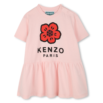 Robe &agrave; manches courtes KENZO KIDS FILLE