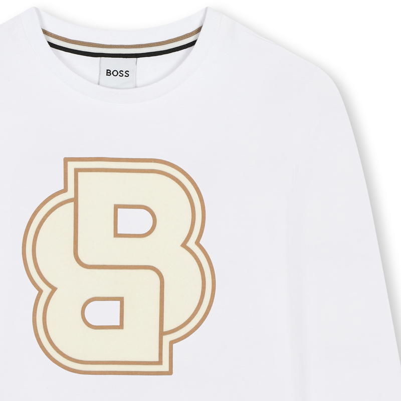 T-shirt met lange mouwen BOSS 
                        BOY