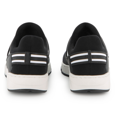 BASKETS EN CUIR DE VACHETTE BOSS GARCON