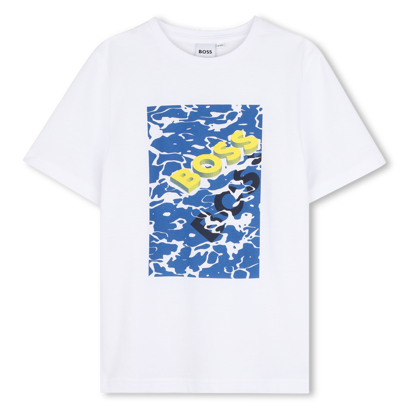 T-SHIRT MET KORTE MOUWEN BOSS 
                        BOY