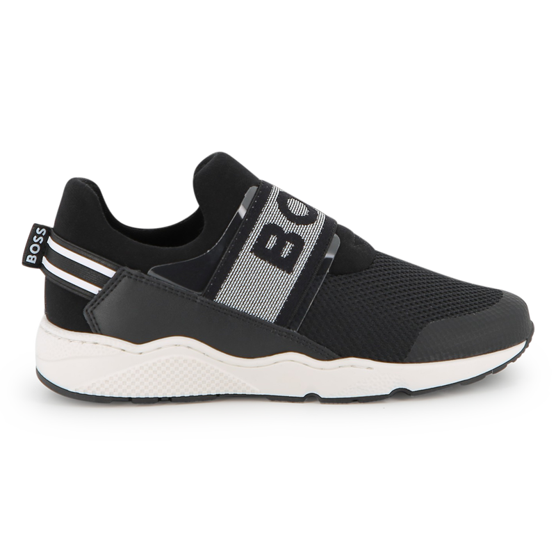 SNEAKERS VAN RUNDLEER BOSS 
                        BOY