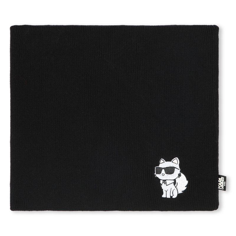 Set van muts en choker KARL LAGERFELD KIDS 
                        GIRL