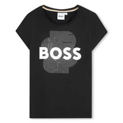 T-shirt &agrave; manches courtes BOSS FILLE