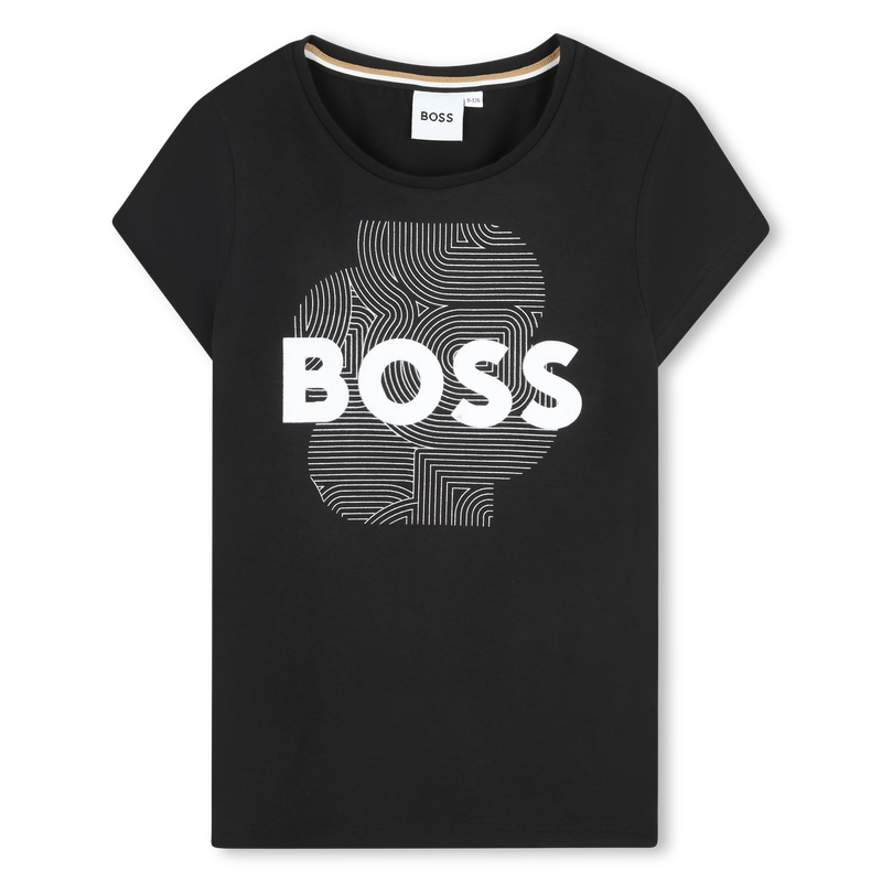 T-shirt met korte mouwen BOSS 
                        GIRL
