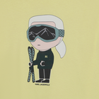 T-shirt met lange mouwen KARL LAGERFELD KIDS 
                    BOY