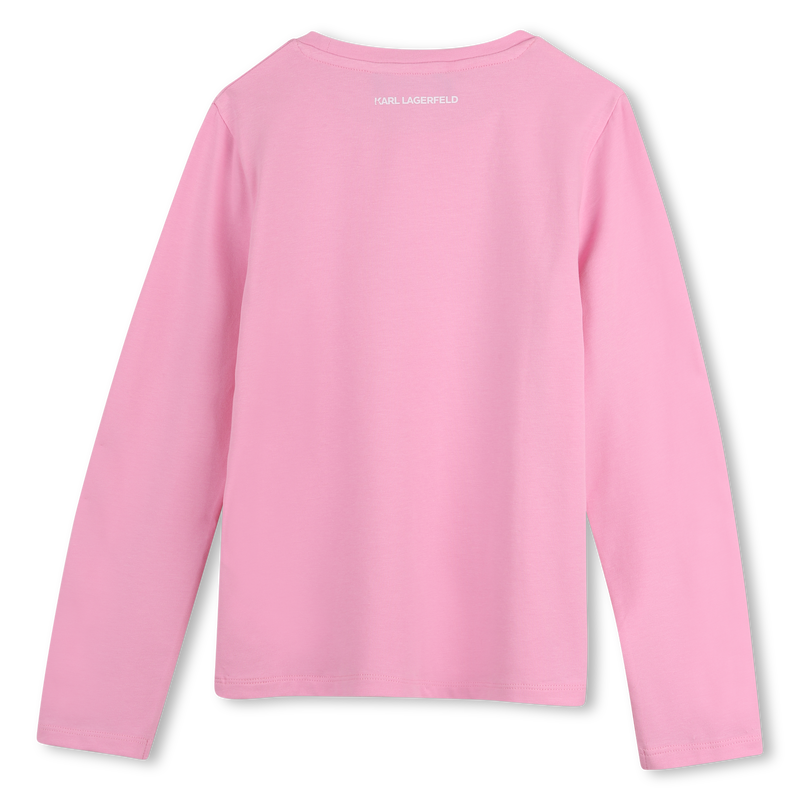 Tee-shirt manches longues KARL LAGERFELD KIDS 
                        FILLE
