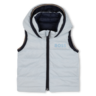 Omkeerbaar mouwloos donsjack BOSS 
                    BOY
