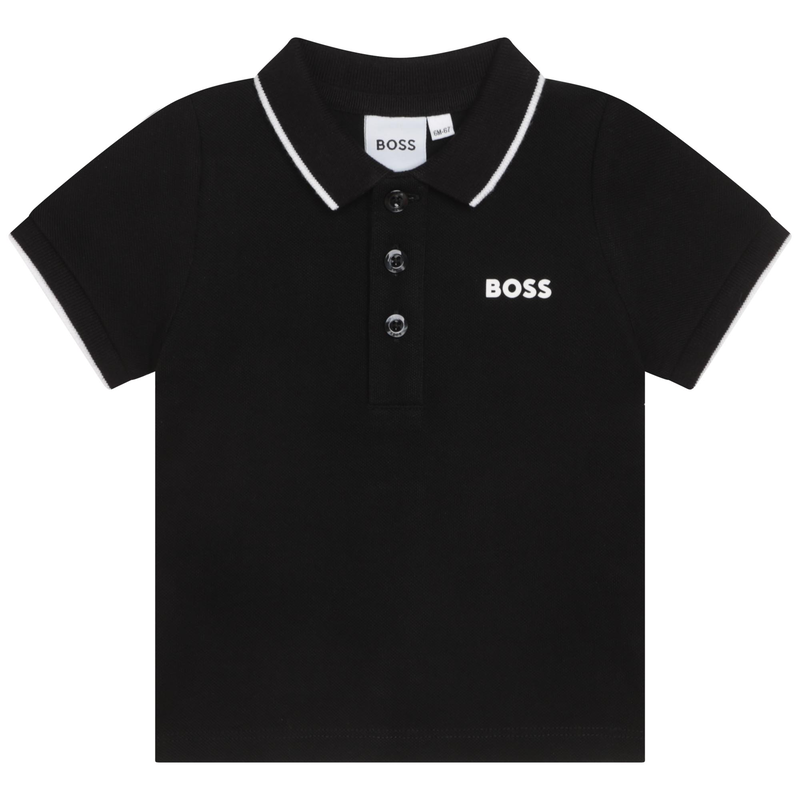 POLOSHIRT MET KORTE MOUWEN BOSS 
                        BOY