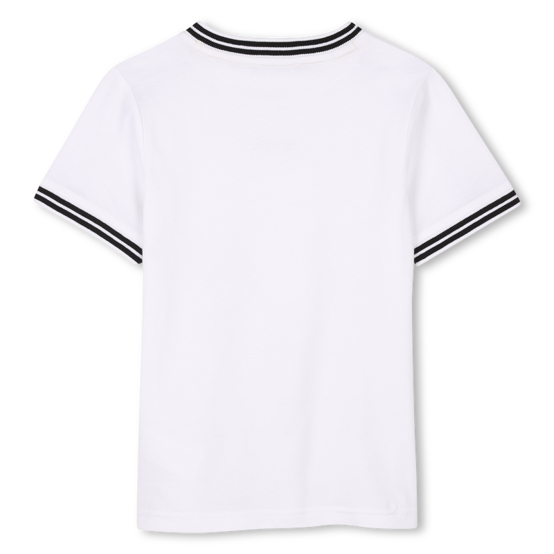 T-shirt avec bandes color&eacute;es DKNY 
                        UNISEXE