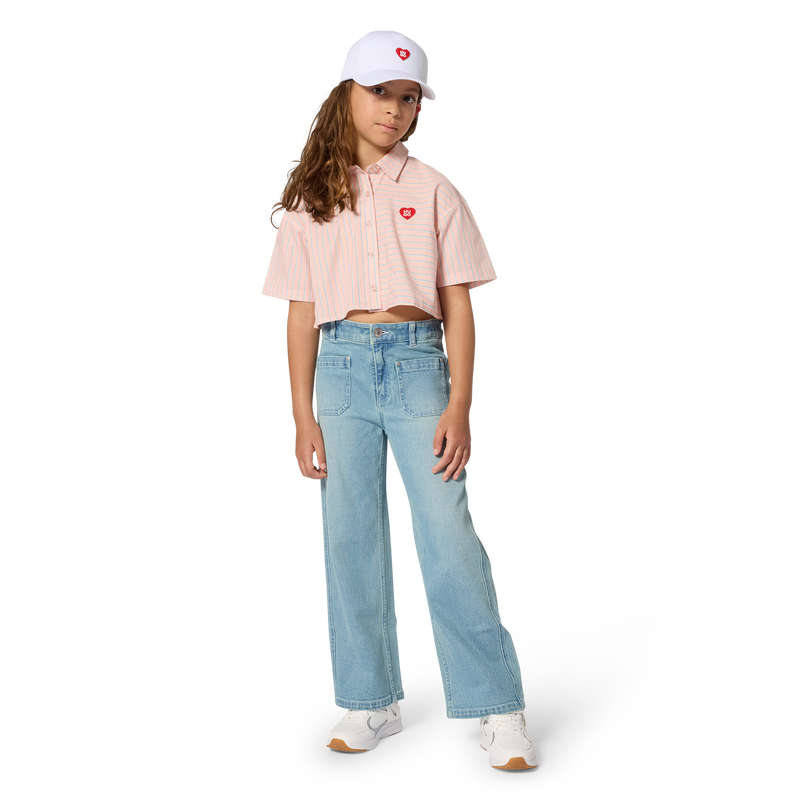 DENIM BROEK HUGO 
                        GIRL