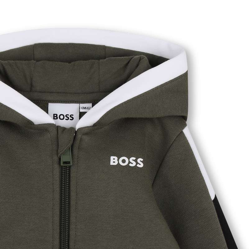 Cardigan &agrave; capuche BOSS 
                        GARCON