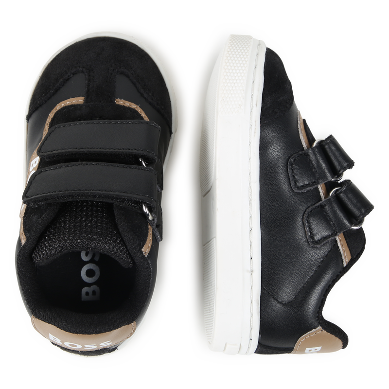 Baskets &agrave; bande auto-agrippante BOSS 
                        GARCON