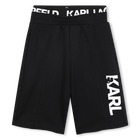 Bermuda en double jersey KARL LAGERFELD KIDS 
                    GARCON