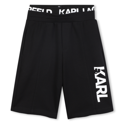 Bermuda en double jersey KARL LAGERFELD KIDS GARCON