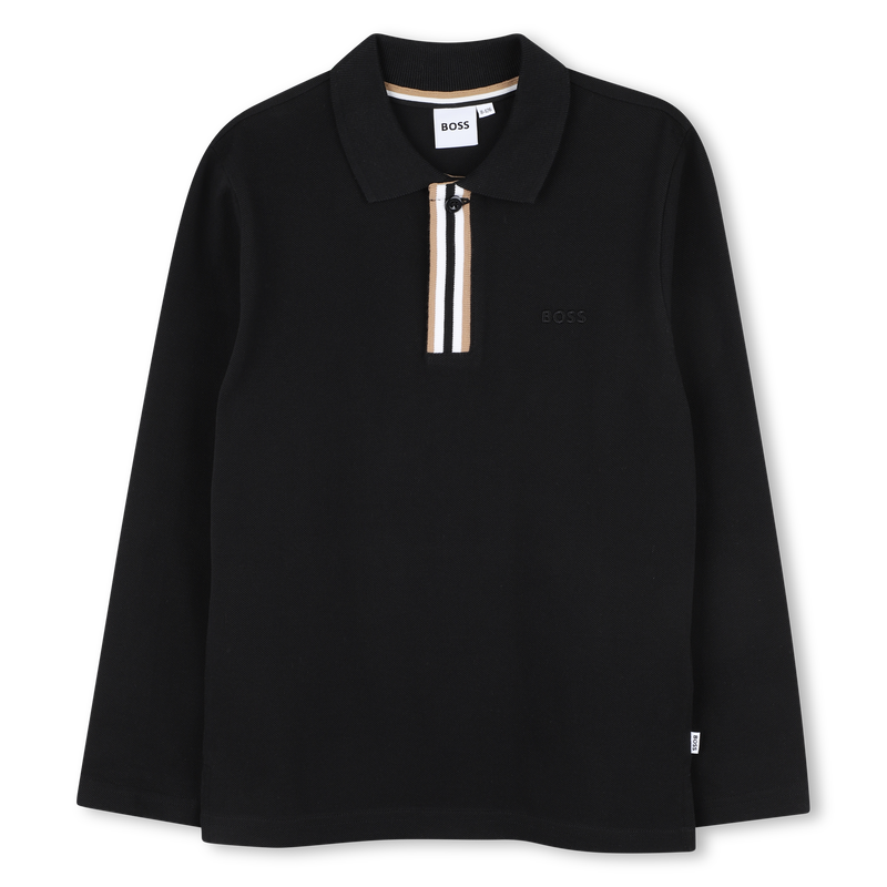 Poloshirt met lange mouwen BOSS 
                        BOY