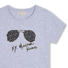 Katoenen T-shirt korte mouwen MICHAEL KORS 
                    GIRL