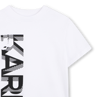 Bedrukt t-shirt KARL LAGERFELD KIDS 
                    BOY