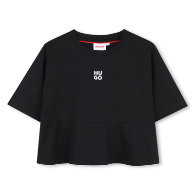 Tee-shirt manches courtes HUGO FILLE