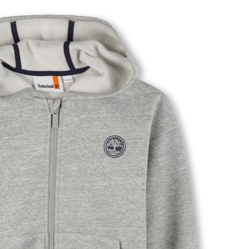 Cardigan de jogging &agrave; capuche TIMBERLAND 
                        GARCON