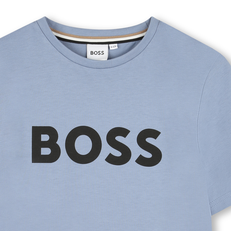 T-shirt met korte mouwen BOSS 
                        BOY
