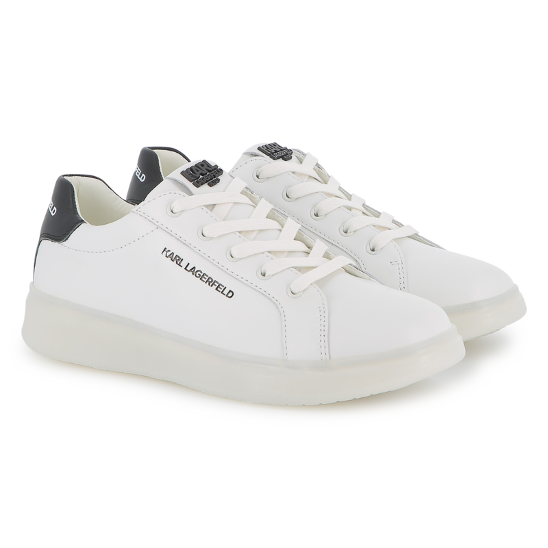Lage sneakers met veters KARL LAGERFELD KIDS 
                        UNISEX