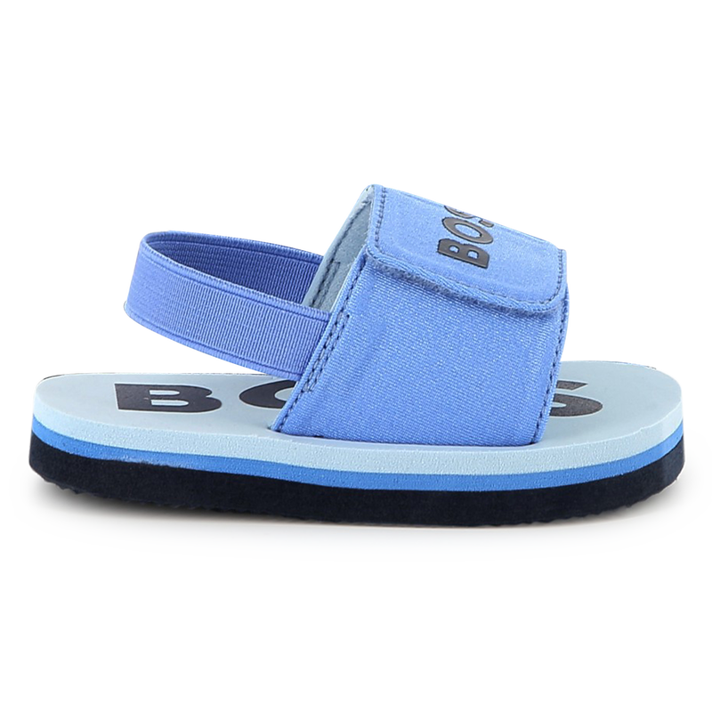 Slippers met klittenband BOSS 
                        BOY