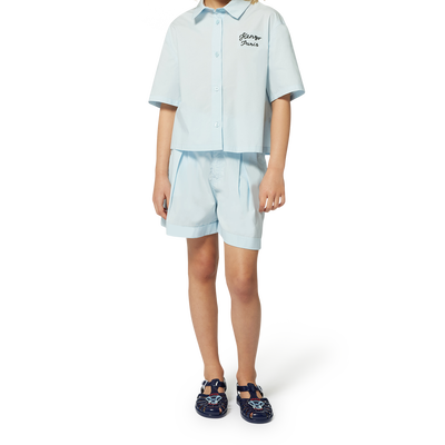 Overhemd met korte mouwen KENZO KIDS GIRL