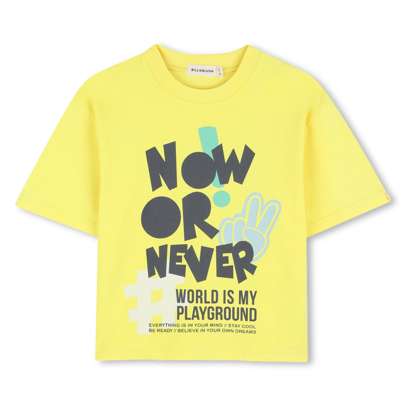 T-SHIRT MET KORTE MOUWEN BILLIEBLUSH 
                        BOY