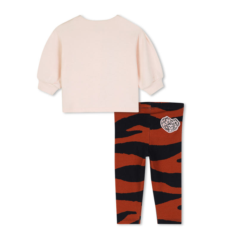 Ensemble tee-shirt et legging KENZO KIDS 
                        FILLE