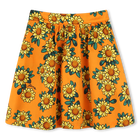 Jupe imprim&eacute;e en satin coton KENZO KIDS 
                    FILLE