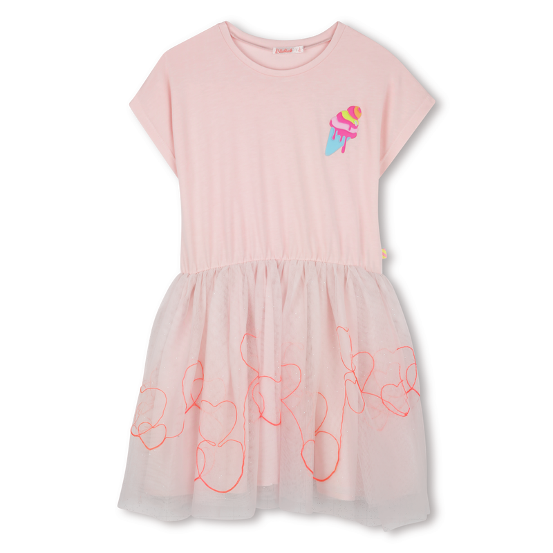 Jurk uit twee materialen BILLIEBLUSH 
                        GIRL