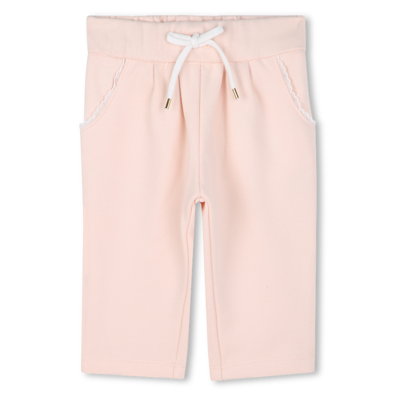 Fleece broek van katoen CHLOE 
                        GIRL
