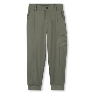 Pantalon taille boutonn&eacute;e BOSS GARCON