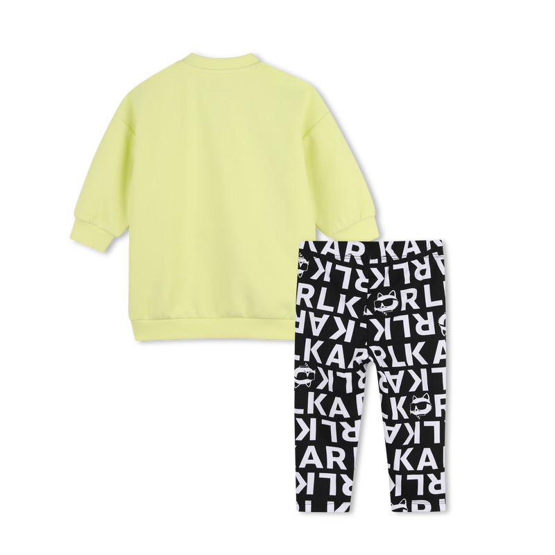 Ensemble robe et pantalon KARL LAGERFELD KIDS 
                        FILLE