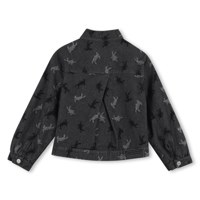Veste en denim KENZO KIDS FILLE