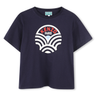 T-shirt coton manches courtes KENZO KIDS 
                    GARCON