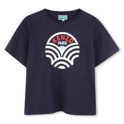T-shirt coton manches courtes KENZO KIDS GARCON