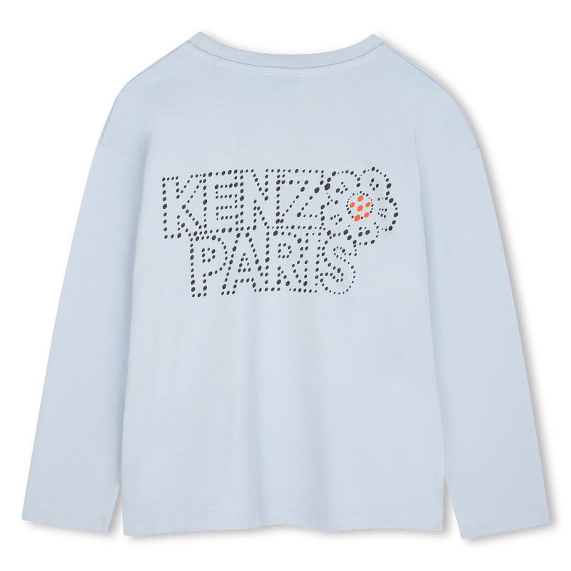 T-shirt &agrave; manches longues KENZO KIDS 
                        FILLE