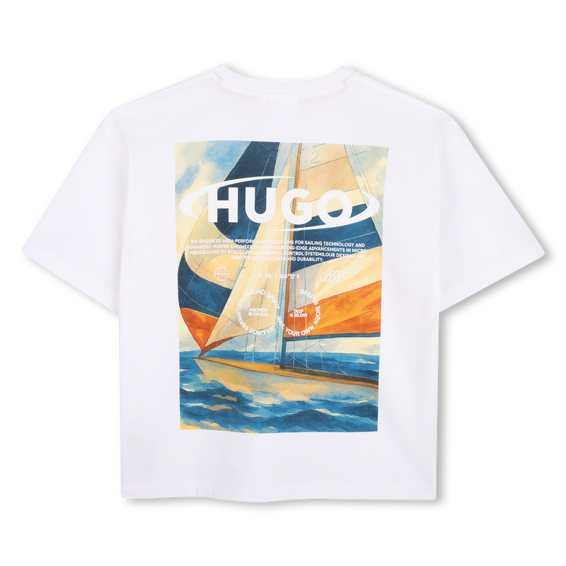Tee-shirt manches courtes HUGO 
                        GARCON