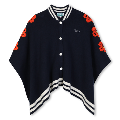 Cape en tricot KENZO KIDS FILLE