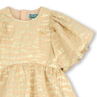 Feestjurk en scrunchie KENZO KIDS 
                    MEISJE